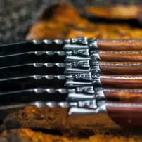 Steakové nože Luxury Line - Sada 6 kusov - Rose
