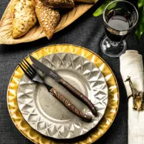 Steakové nože Luxury Line - Sada 6 kusov - Wengé Black