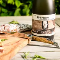 Vreckový nôž s vývrtkou Luxury Line - olivové drevo