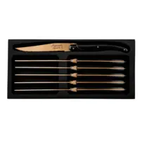 Steakové nože Prestige Line - sada 6 kusov - medená farba Stonewash
