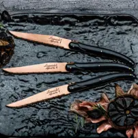 Steakové nože Prestige Line - sada 6 kusov - medená farba Stonewash