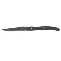 Steakové nože Premium Line - sada 6 kusov - čierne Stonewash