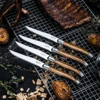 Steakové nože Premium Line - Sada 6 kusov - Drevené