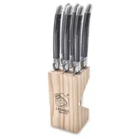 Steakové nože Premium Line - Sada 6 kusov - Čierne