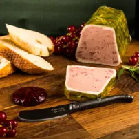Nože na maslo Premium Line - sada 4 kusov - čierne, Stonewash