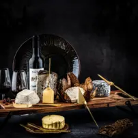 Nože na syr a maslo Style de Vie - sada 6 kusov - zlaté