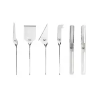 Nože na syr a maslo Style de Vie - sada 6 kusov - oceľové