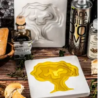 Keramická miska na olivový olej, strom, Style de Vie