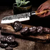 Nôž Santoku kovaný 18 cm Forged Olive
