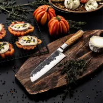 Nôž Santoku kovaný 18 cm Forged Olive