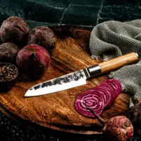 Nôž Santoku kovaný 14 cm Forged Olive