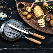 Kovaná vidlička na porciovanie mäsa  Forged Olive