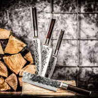 Nôž Santoku kovaný - 18 cm Forged Sebra