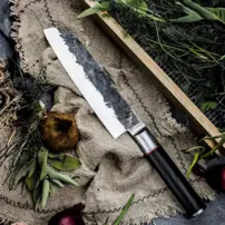 Nôž Santoku kovaný - 18 cm Forged Sebra