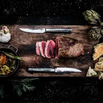 Steakové nože kované - sada 4 kusov Forged Intense