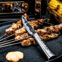 Steakové nože kované - sada 4 kusov Brute