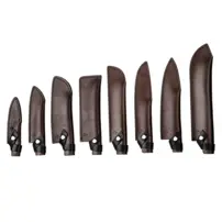 Kožený obal Forged pre nôž Santoku  - 14 cm