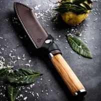 Kožený obal Forged pre nôž Santoku  - 14 cm