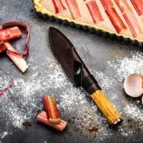 Kožený obal Forged pre nôž Santoku  - 14 cm