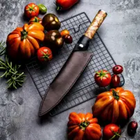 Kožený obal Forged pre kuchársky nôž - 21,5 cm