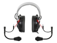 Elektronická slúchadlá Earmor M32 s mikrofónom - sivá