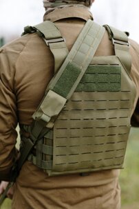 Taktický nastaviteľný dvojbodový popruh, oliva