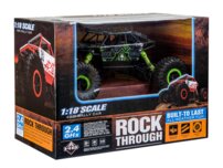 Diaľkovo ovládané auto RC Rock Crawler HB 2,4 GHz 1:18 zelené
