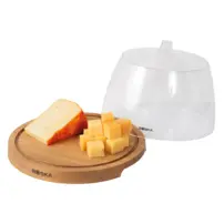 Okrúhla servírovacia doska Friends s pokrývkou - ⌀ 23,8 cm