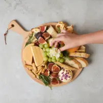 Servírovacia doska okrúhla Amigo