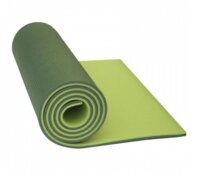 Karimatka, dvojvrstvová 10mm, zelená/tm.zelená