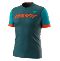 Cyklistický dres DYNAFIT Ride Light Full Zip Petrol