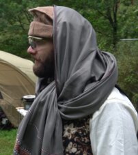 Originálny vlnený prehoz PATU - hnedá