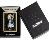 Zippo Benzínový zapaľovač Death Card Design