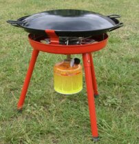 YATE Viacúčelový varič & gril, 3nohy, platnička 40 cm, GR-823