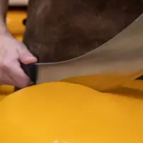 Holandský nôž na syr s profesionálnou čiernou rukoväťou, veľkosť XL, 430 mm