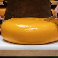 Holandský nôž na syr s profesionálnou čiernou rukoväťou, veľkosť XL, 430 mm