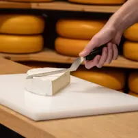 Profesionálny nôž na mäkký syr, 140 mm, čierny