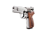 Pištoľ exp. Walther P88 Compact nickel/wood, kal. 9mm P.A.K.