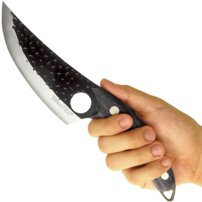 Vykosťovací nôž s puzdrom TFT čierny