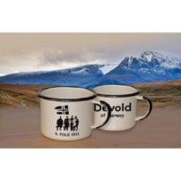 Plechový hrnček Devold - smaltovaný