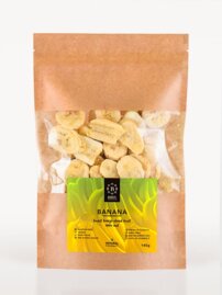 Mrazom sušené ovocie, banán