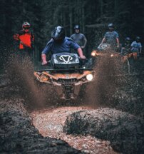 Jazda na štvorkolke