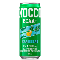 NOCCO BCAA+ Caribbean Ananás a žltý grep 330 ml