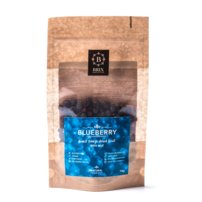 Mrazom sušené ovocie čučoriedka