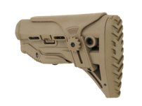 Ergonomická pažba Sleek X/ Cheek pre m4/ar15, coyote