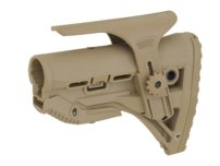 Ergonomická pažba Sleek X/ Cheek pre m4/ar15, coyote