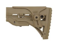 Ergonomická pažba Sleek X/ Cheek pre m4/ar15, coyote