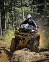 Jazda na štvorkolke