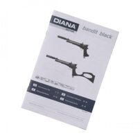 Vzduchovka Diana PCP Bandit Black 4,5mm