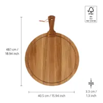 Servírovacia doska okrúhla, rôzne veľkosti